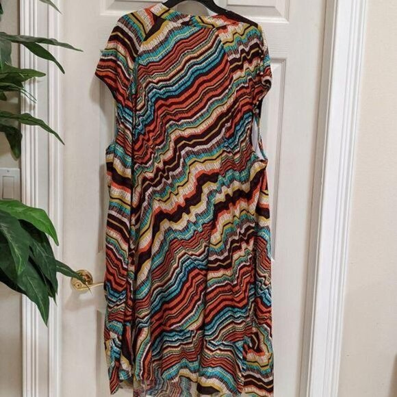 eShakti Scoop Neck Women's Size 5X Dress - Picture 6 of 9